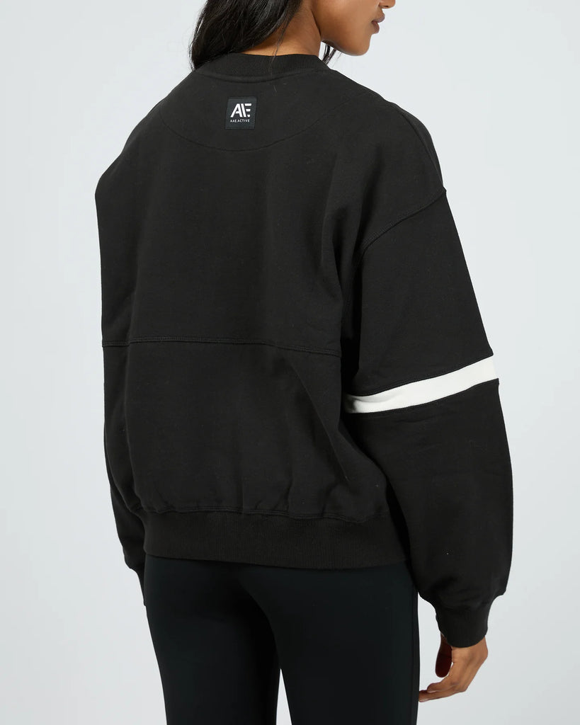 All About Eve Savannah Slouch Crew - Black