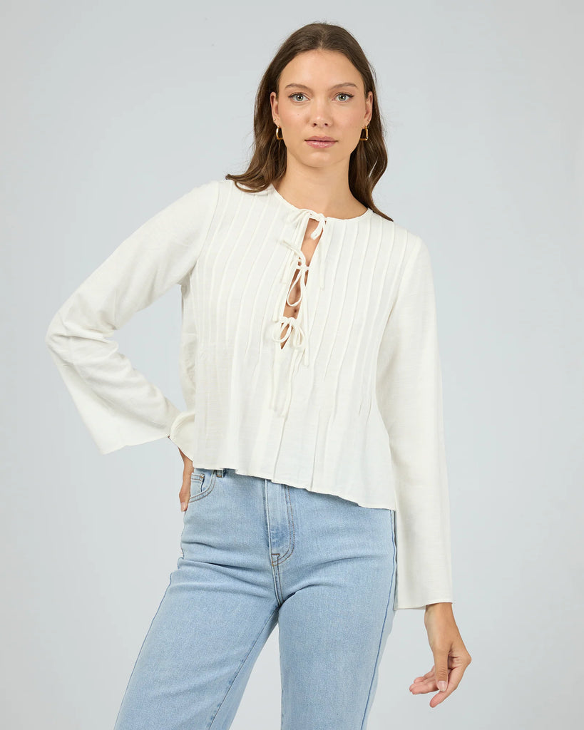 All About Eve Hudson Shirt - Vintage White