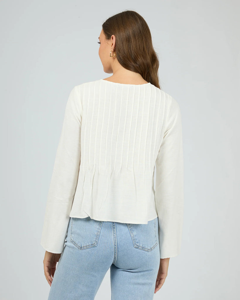 All About Eve Hudson Shirt - Vintage White