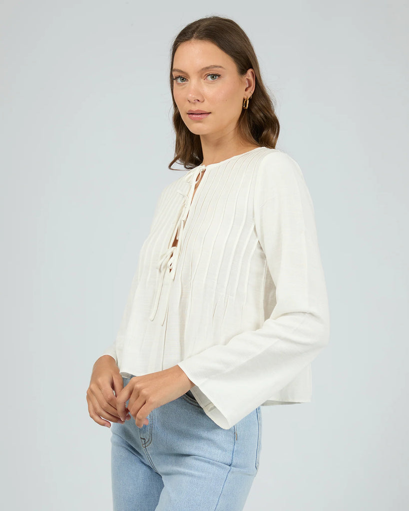 All About Eve Hudson Shirt - Vintage White