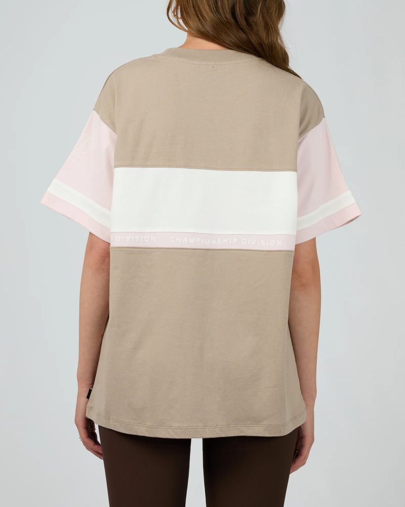 All About Eve Performance Relaxed Tee - Stone