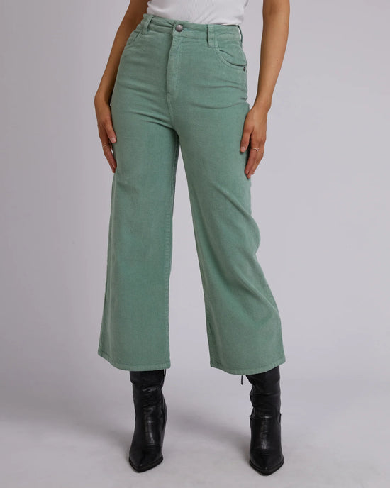 All About Eve Camilla Cord Pant - Sage
