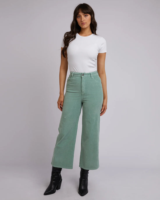 All About Eve Camilla Cord Pant - Sage