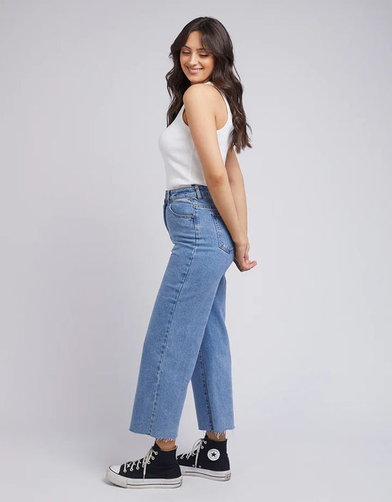 Charlie High Rise Wide Leg - Heritage Denim