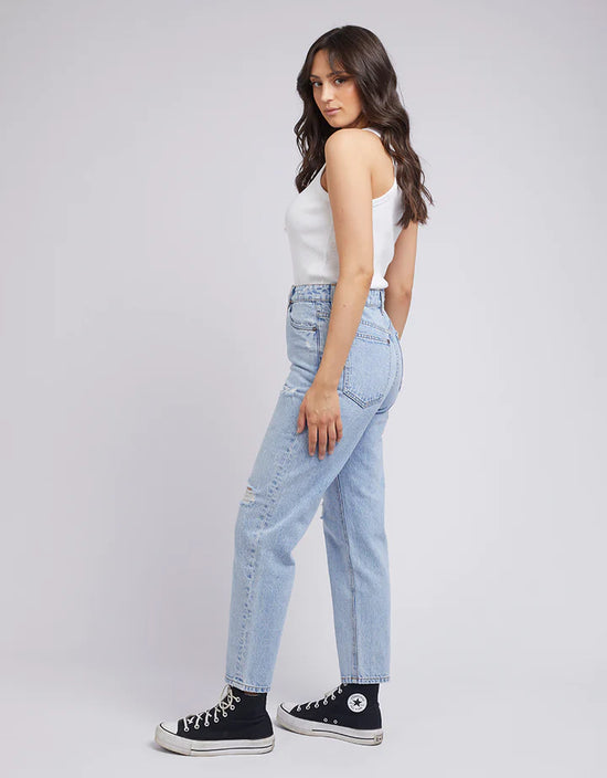 Ellen Mom Jean - Light Blue