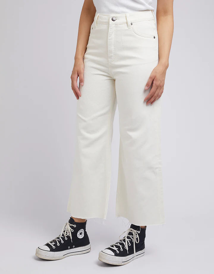 Load image into Gallery viewer, Charlie High Rise Wide Leg Jeans - Vintage White

