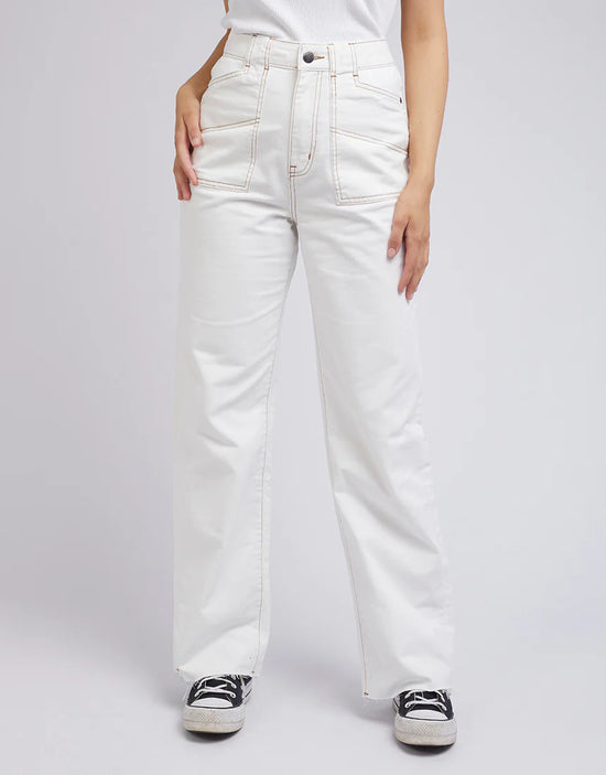 Load image into Gallery viewer, Becca Pant - Vintage White
