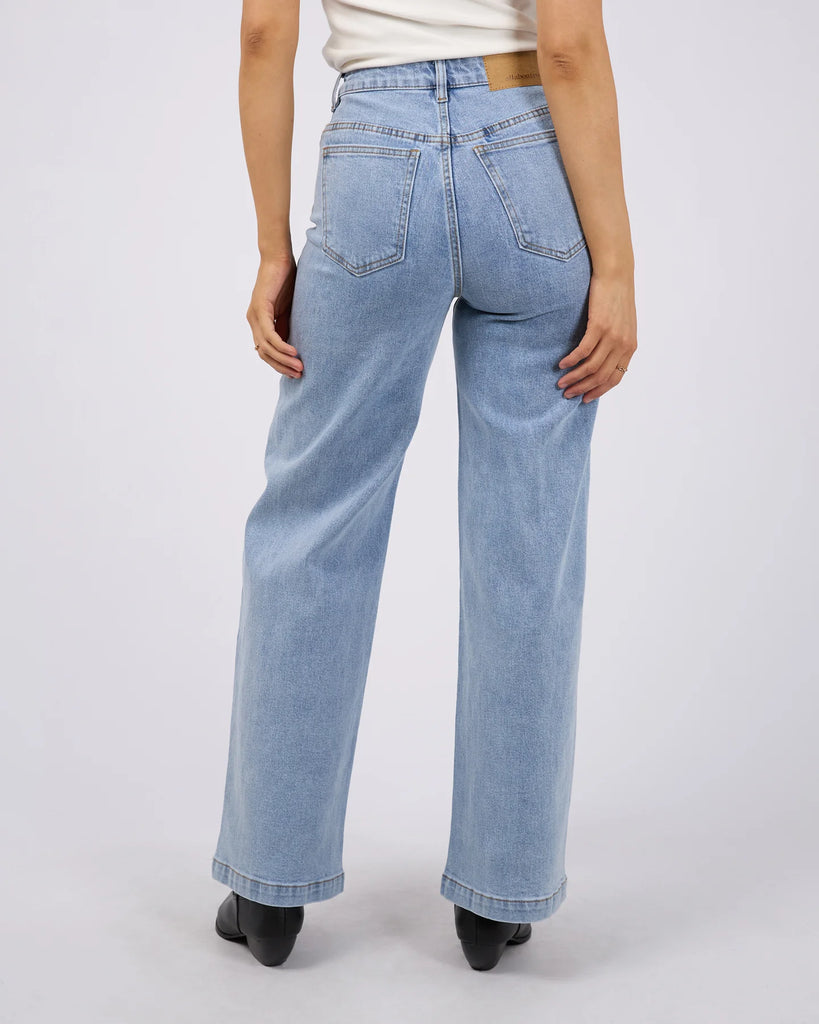 All About Eve Jacquie Wide Leg Jean - Light Blue