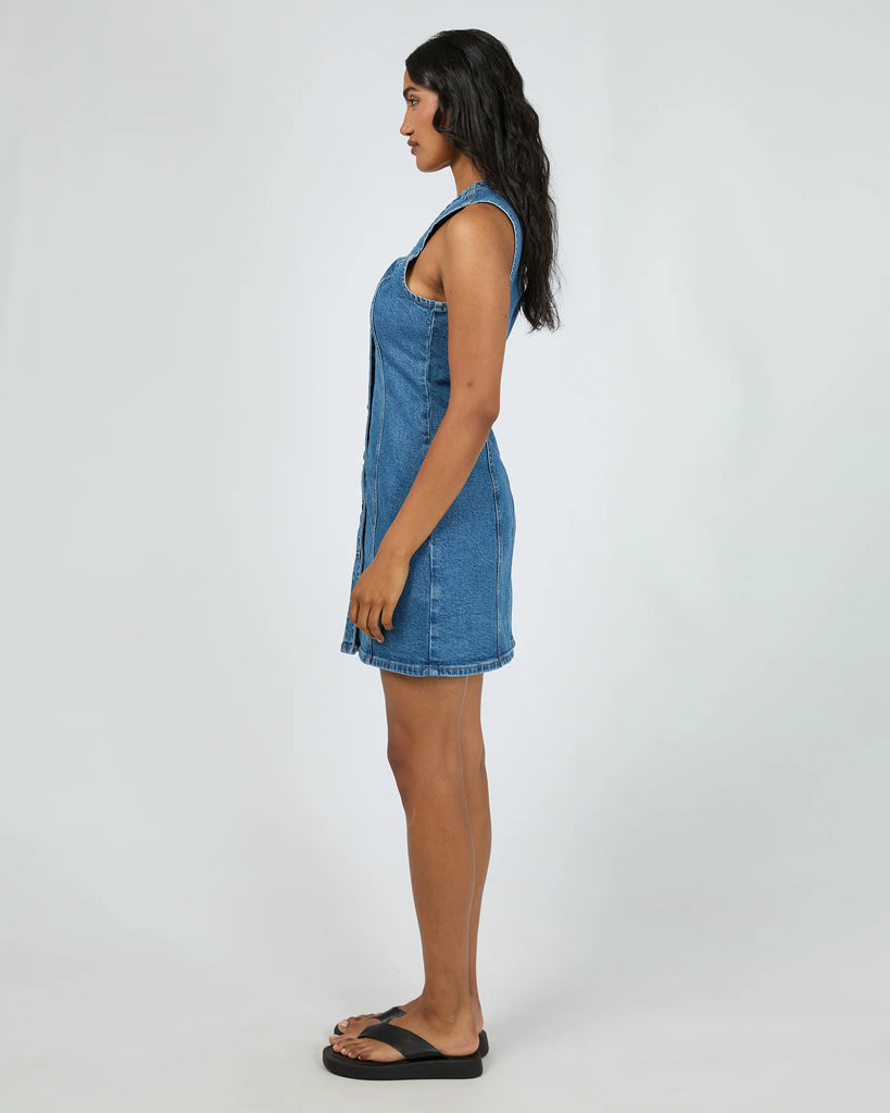 All About Eve Peta Mini Dress - Heritage Blue
