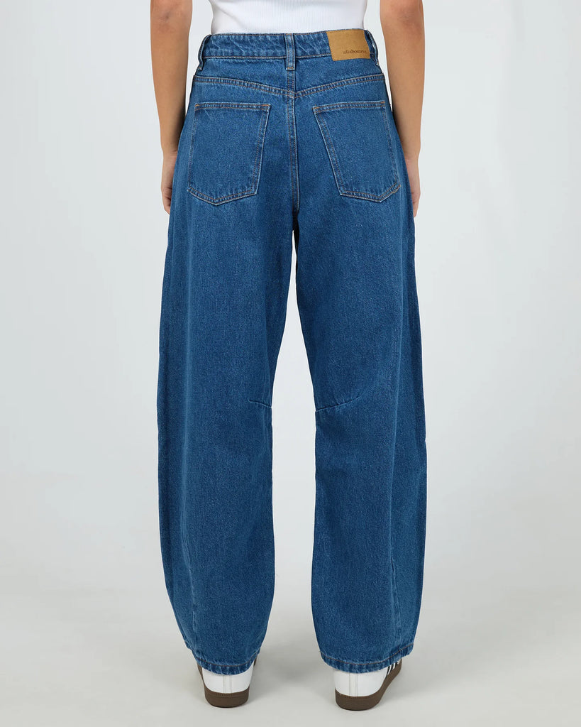 All About Eve Hallie Barrel Leg Jean - Denim