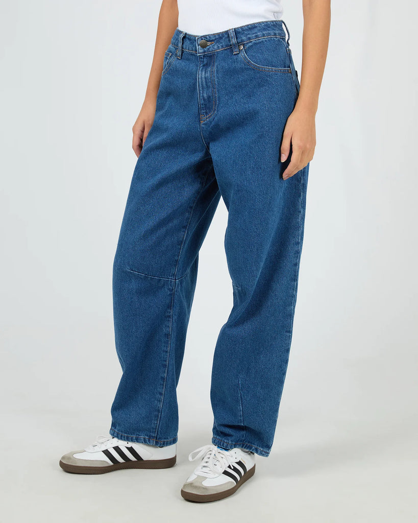 All About Eve Hallie Barrel Leg Jean - Denim