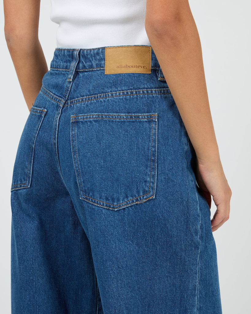 All About Eve Hallie Barrel Leg Jean - Denim