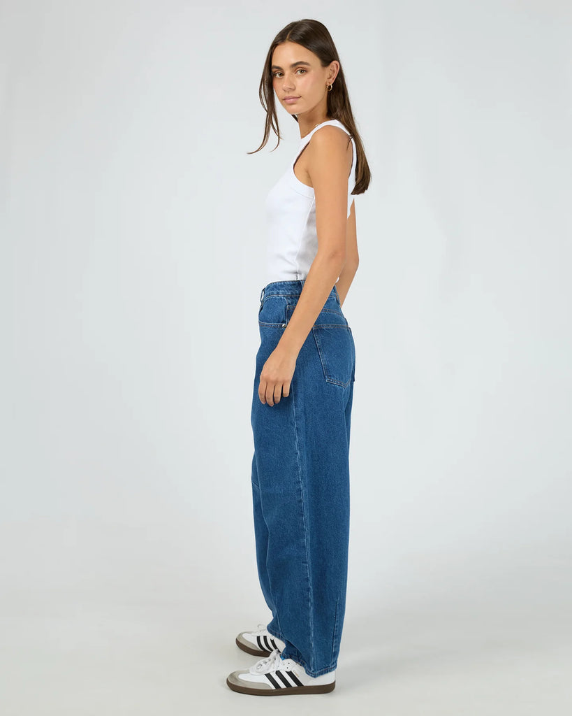 All About Eve Hallie Barrel Leg Jean - Denim