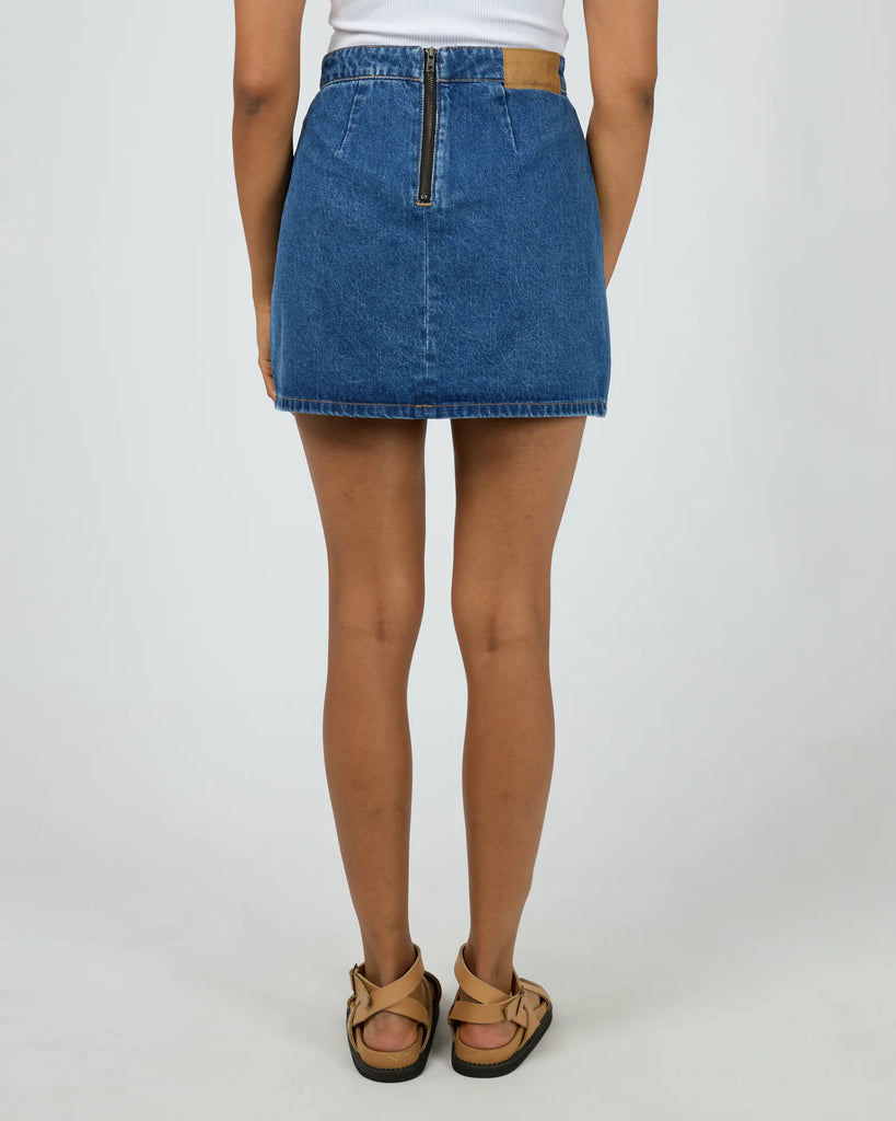 All About Eve Becca Skirt - Heritage Blue