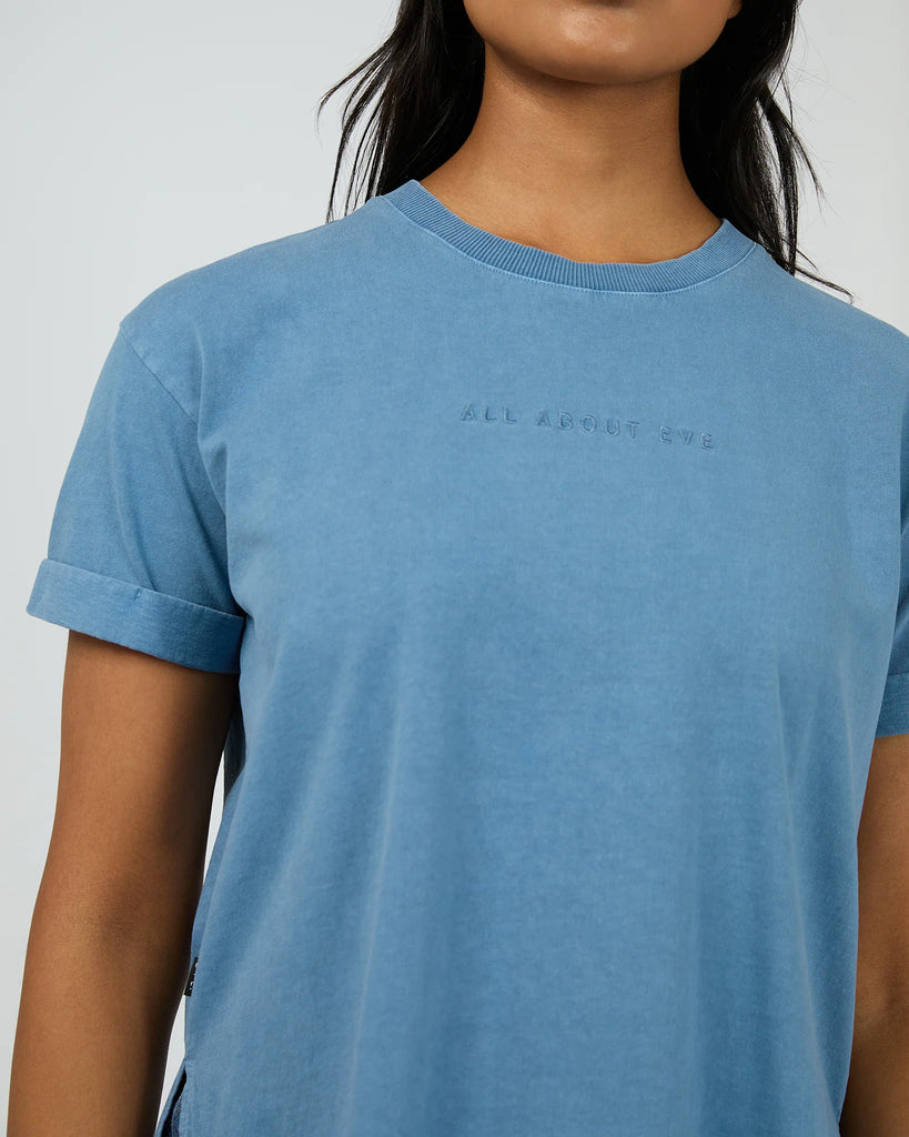 All About Eve Washed Tee - Denim