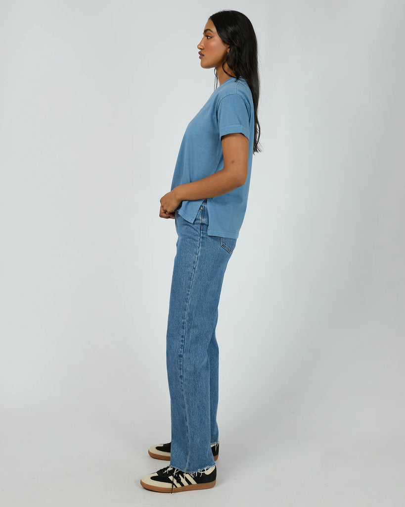 All About Eve Washed Tee - Denim