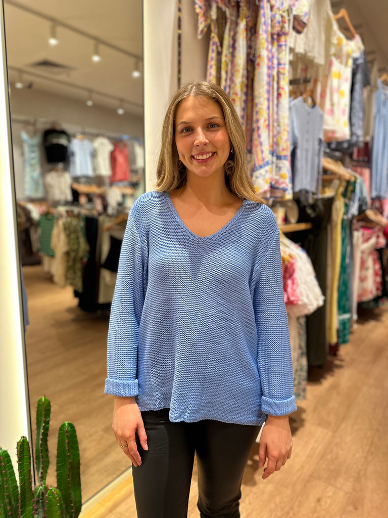 SW Basic Knit - Cornflower