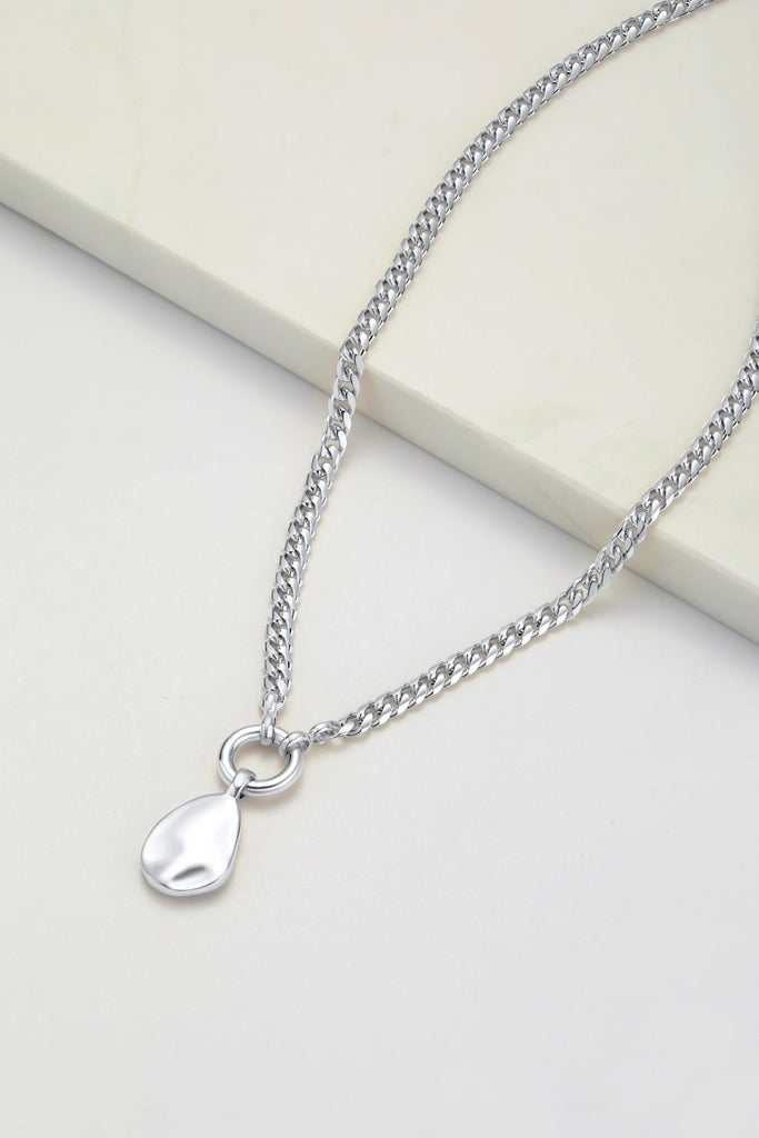 Zafino Willow Necklace - Silver