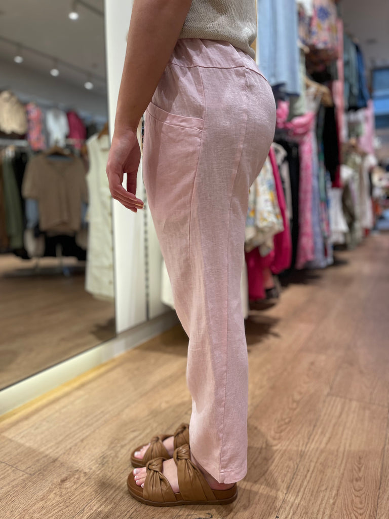 Little Lies Luxe Pants - Pink