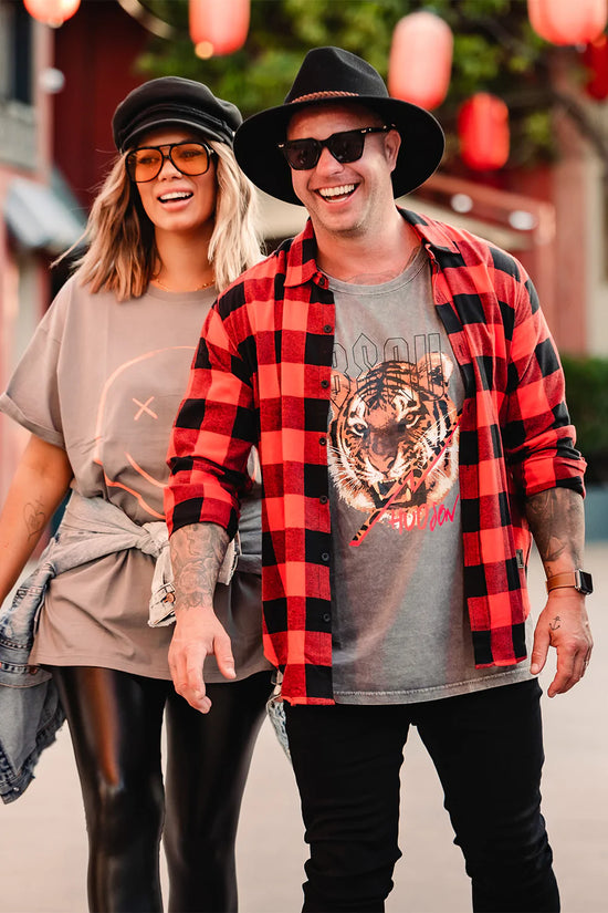 Beau Hudson The Jack Red Buffalo Shirt - Adult