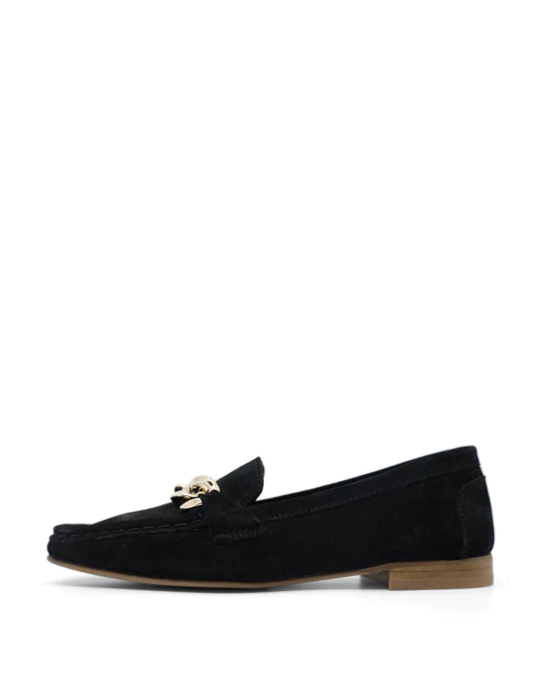 Bueno Mardi Shoe - Black Suede