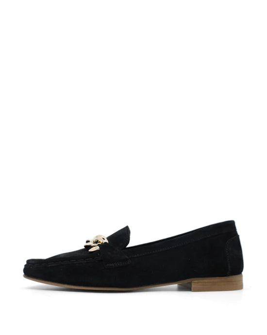 Bueno Mardi Shoe - Black Suede