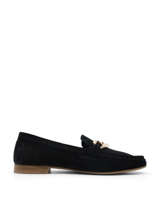 Bueno Mardi Shoe - Black Suede