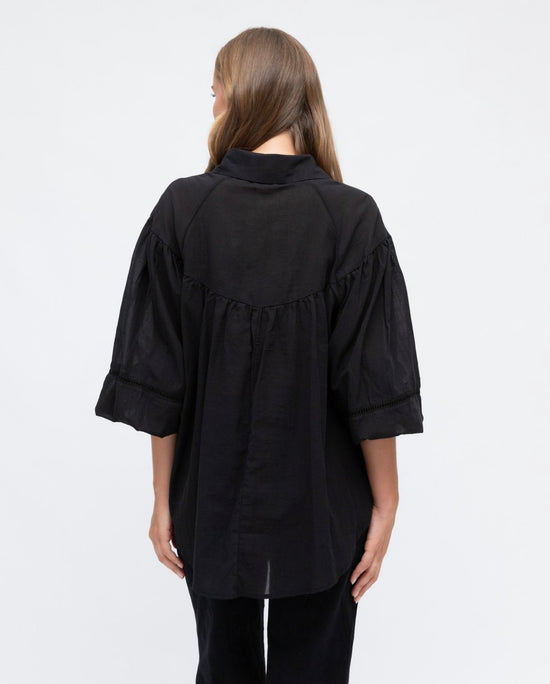 Load image into Gallery viewer, Cartomer Blouse - Black
