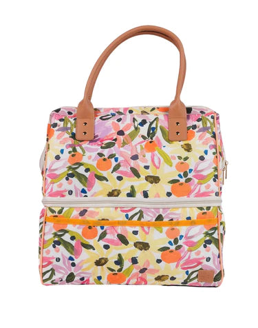 Load image into Gallery viewer, The Somewhere Co Wildflower Cooler Bag
