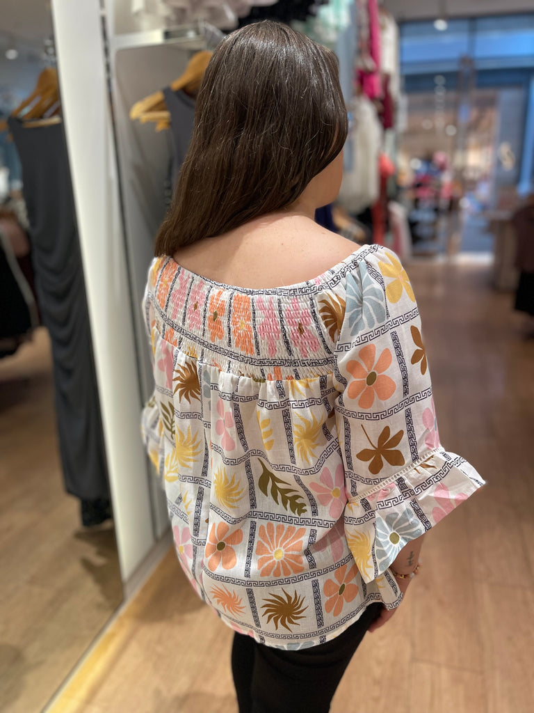 Hilaham Blouse - Multi Print