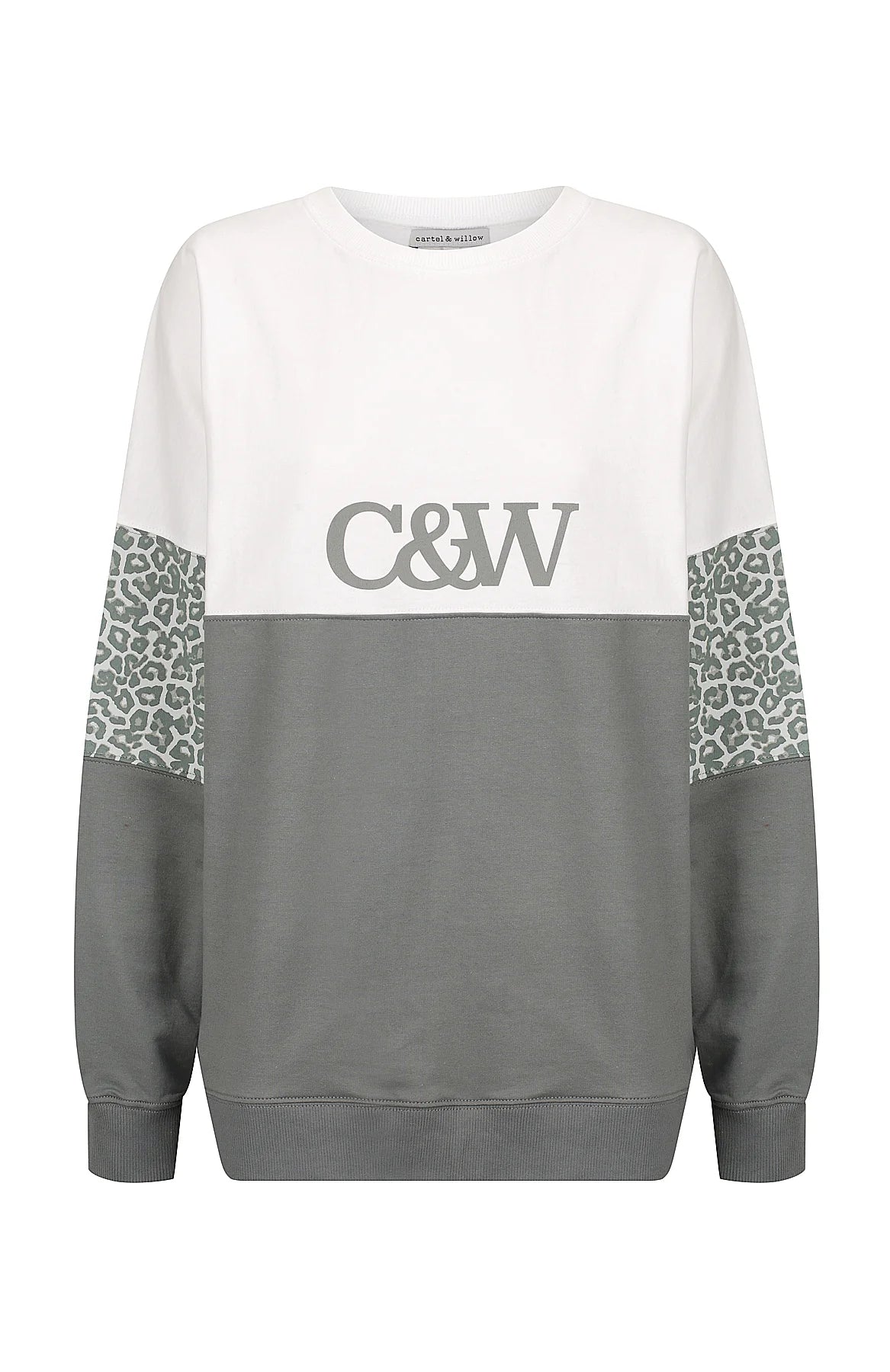 Cartel And Willow Peta Sweater - Charcoal