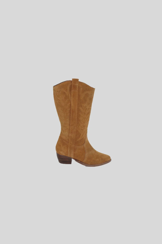 Human Dakota Boots - Tan Suede