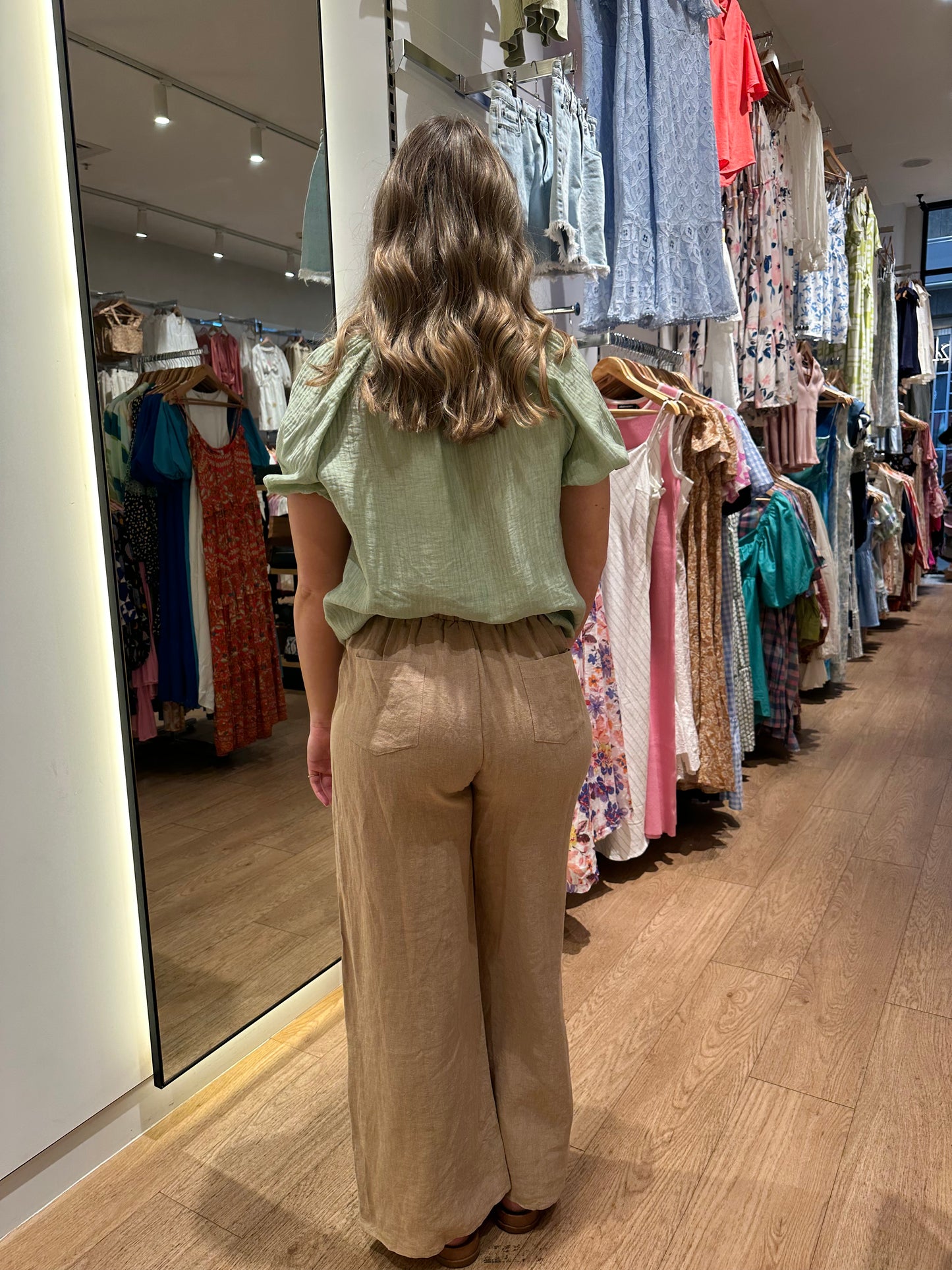 Load image into Gallery viewer, Jude Linen Pants - Taupe
