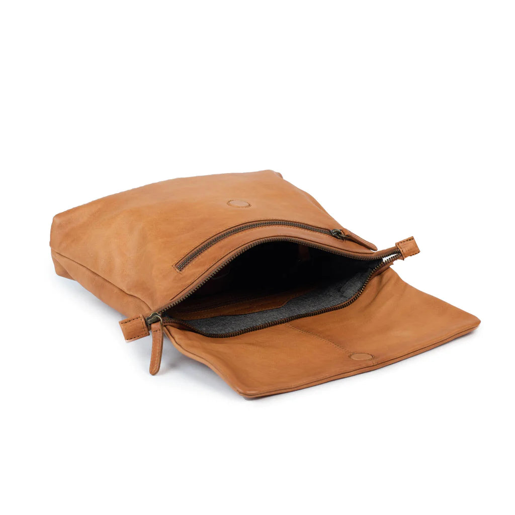 Delphi Bag - Black - Dusky Robin Leather | Laurie Claire Boutique