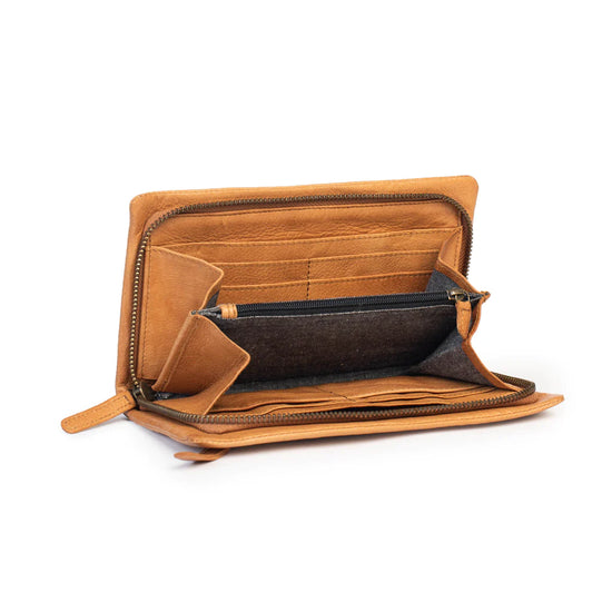 Load image into Gallery viewer, Dusky Robin Leather Harriet Purse - Black
