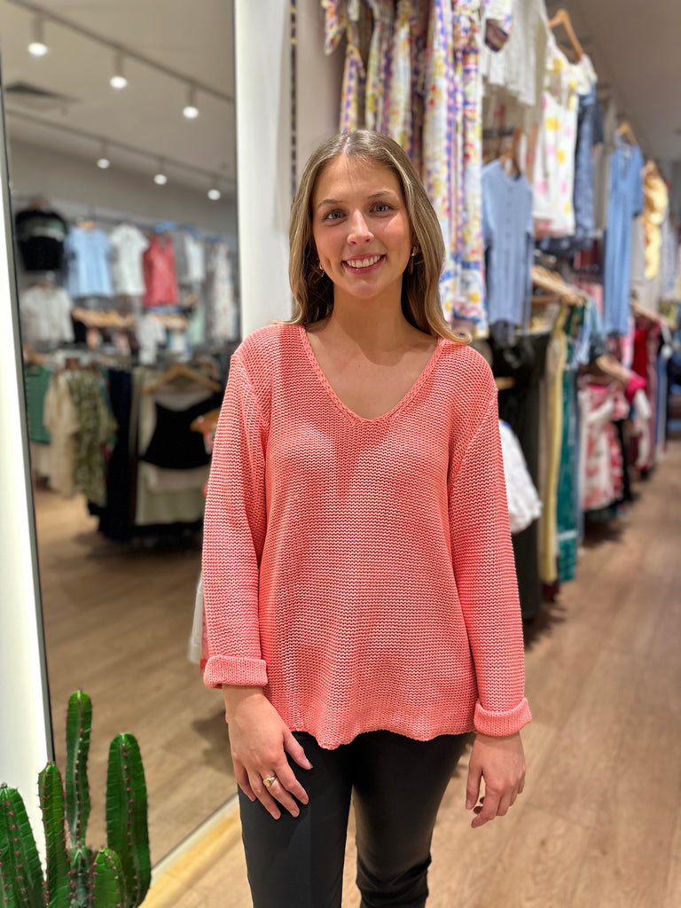 SW Basic Knit - Flower Pink