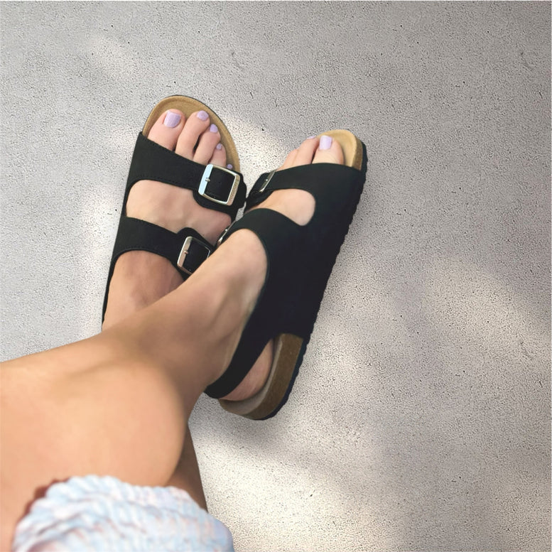 Human Harper Slide - Black