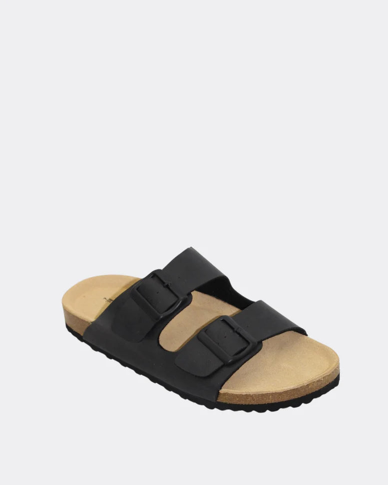 Human Ibiza Slide - Black