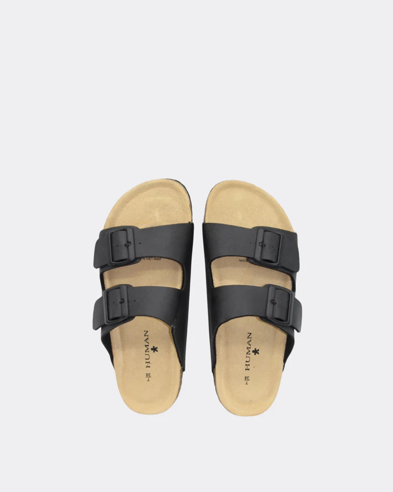 Human Ibiza Slide - Black