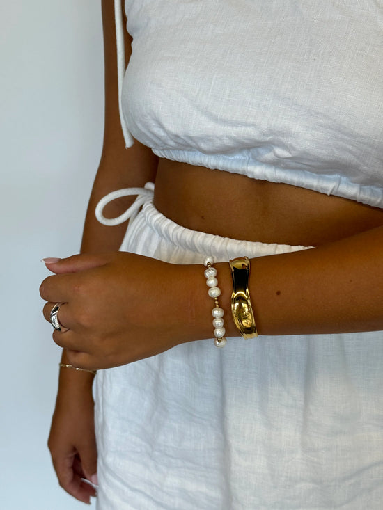 Zafino Lauren Cuff Bracelet - Gold