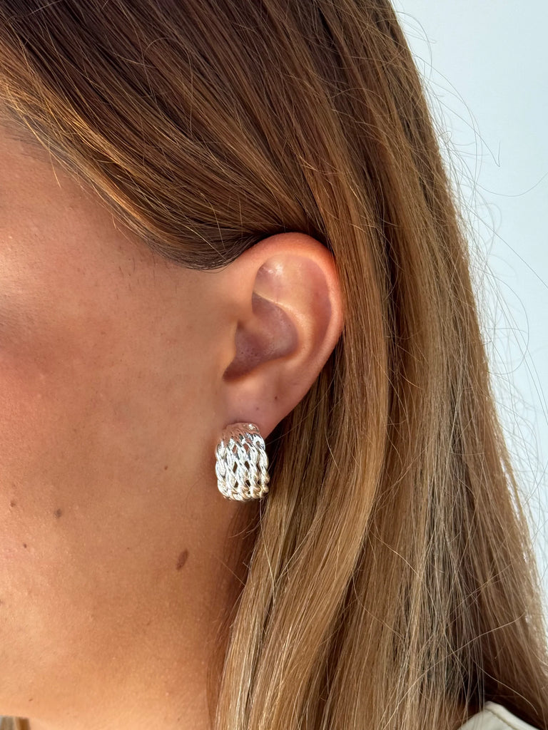 Zafino Sarah Hoop - Silver