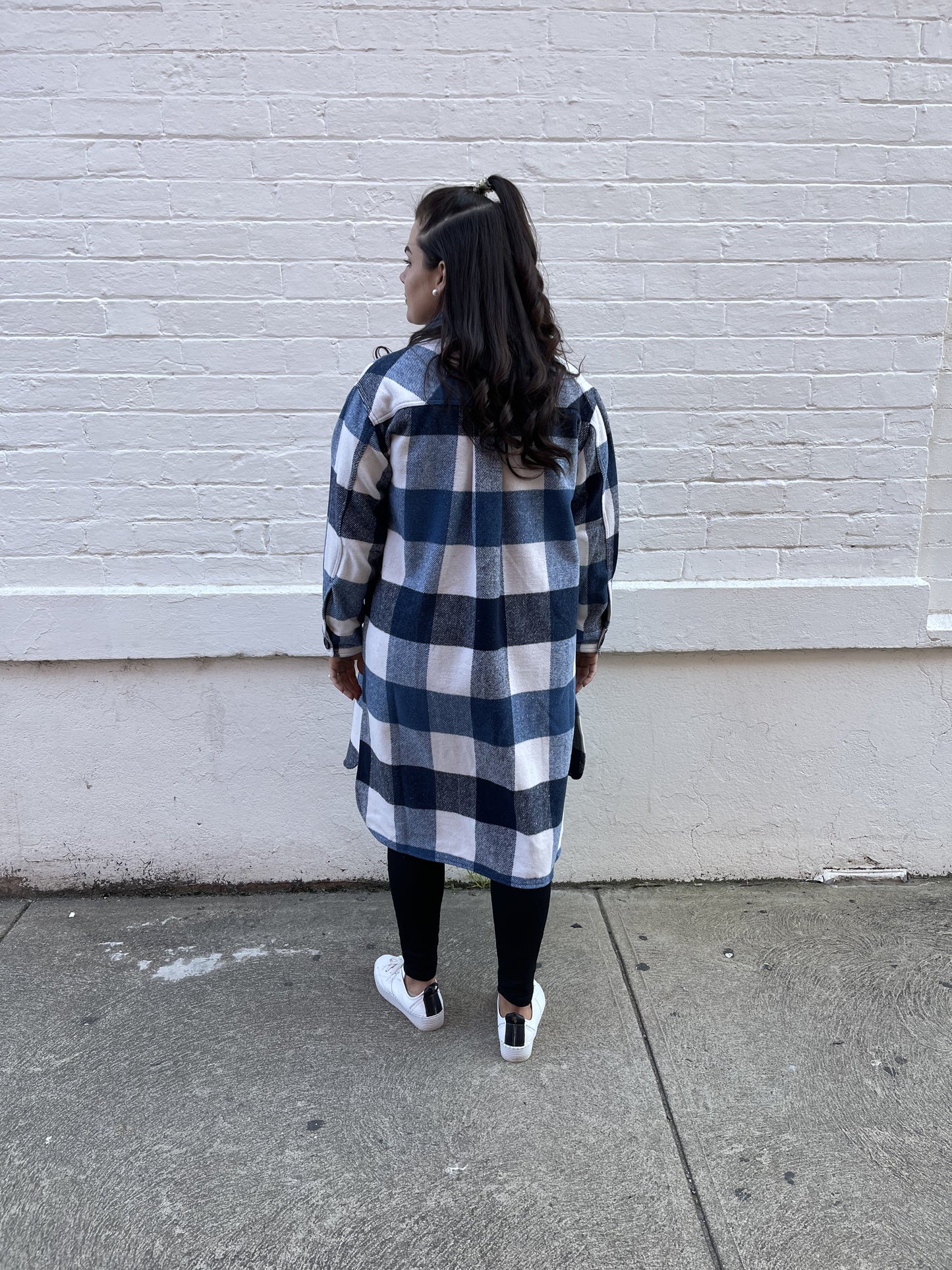 Moons Jacket - Blue Check