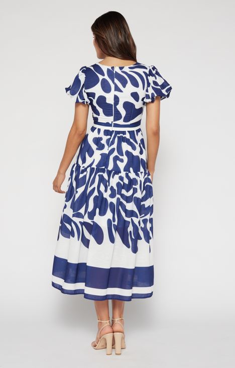 Missome Midi Dress - Navy