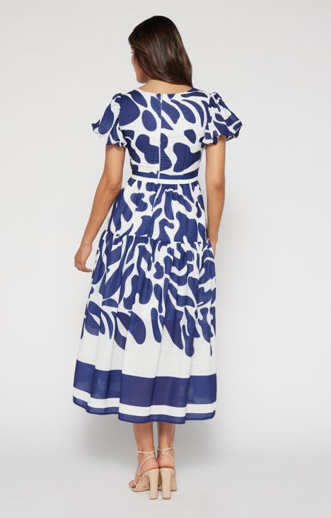Load image into Gallery viewer, Missome Midi Dress - Navy
