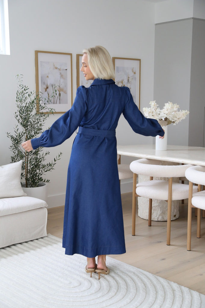 Dellsano Maxi Dress - Denim