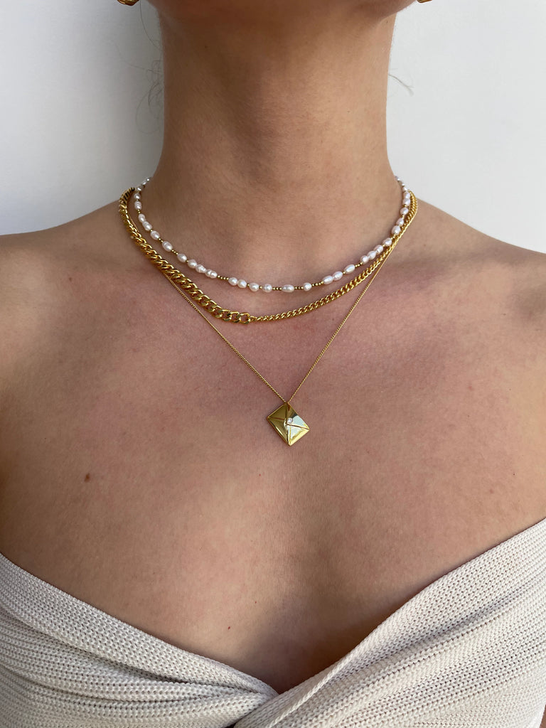 Zafino Billie Necklace - Gold