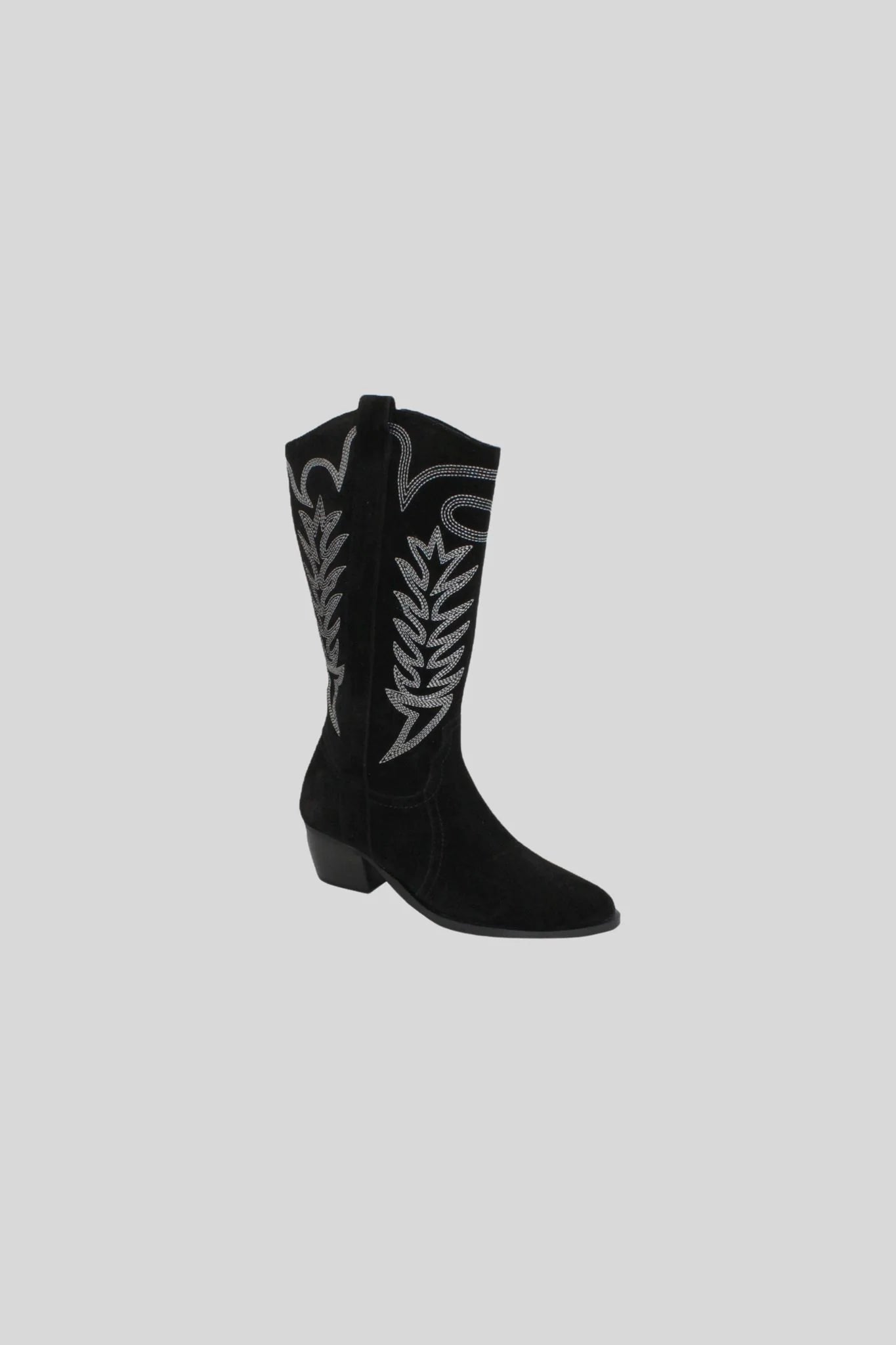 Human Dakota Boots - Black Suede