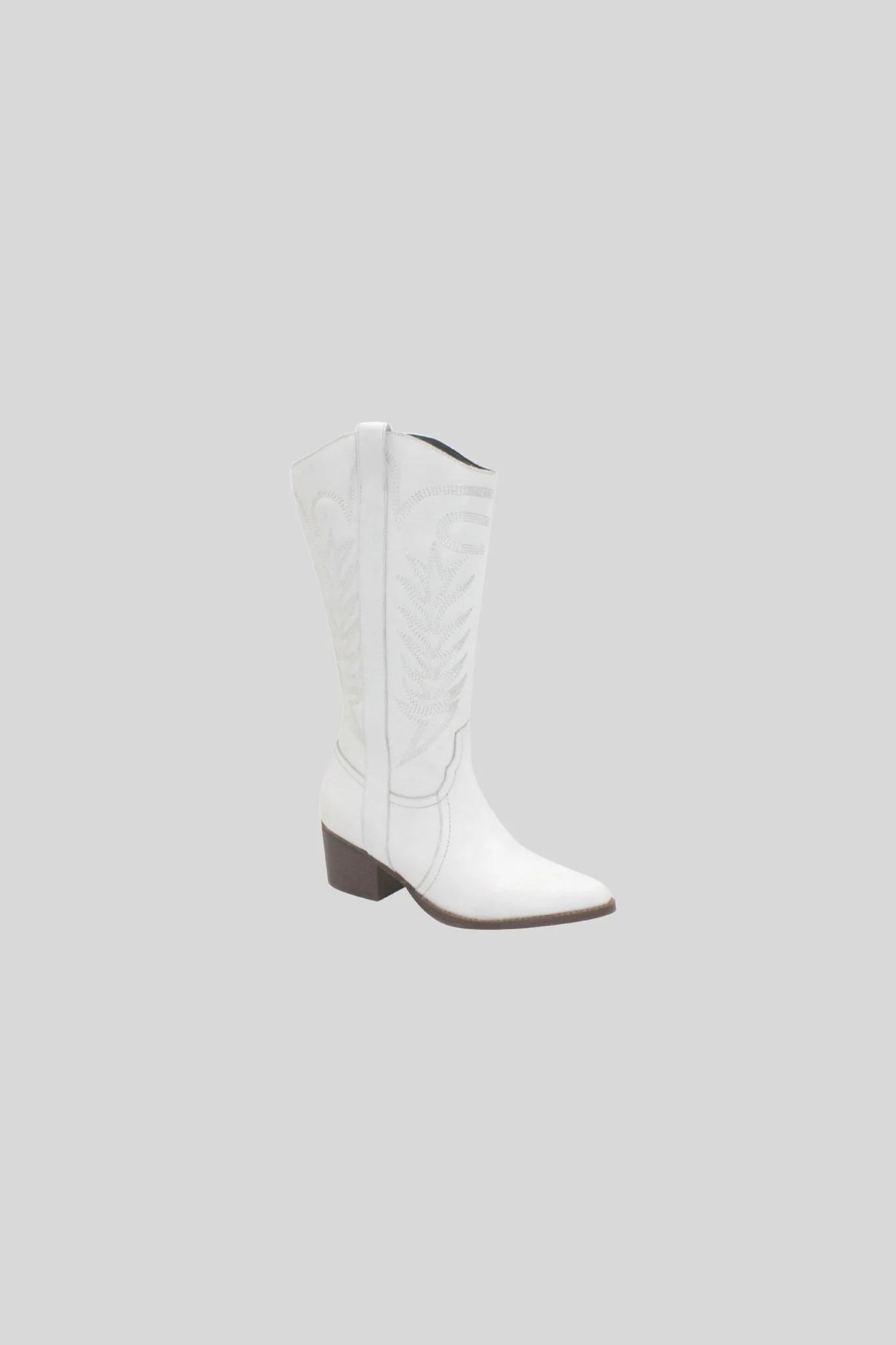 Human Dakota Boots - White Leather