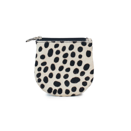 Load image into Gallery viewer, Dusky Robin Leather Lilly Coin Purse - Spot
