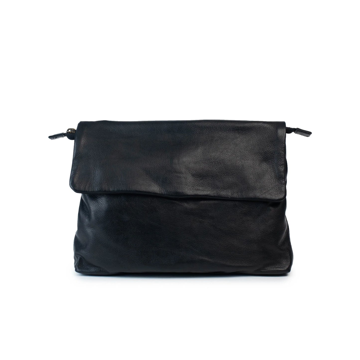 Dusky Robin Leather Delphi Bag - Black